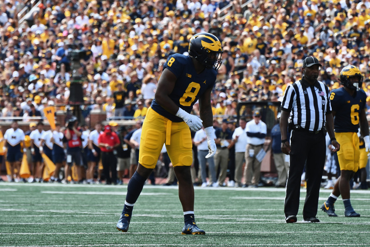 Michigan's other star edge rusher, David Ojabo, declares for NFL