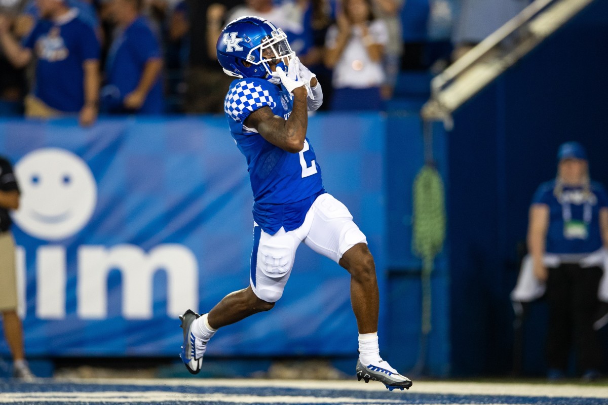 Kentucky Wildcats Freshman Barion Brown Named SEC Special Teams Player ...