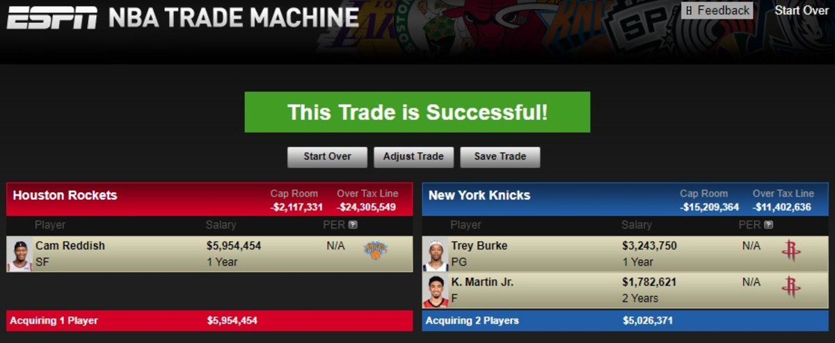 NBA Trade Machine & Cap Manager