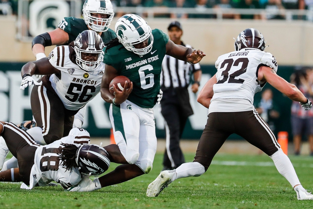 Michigan State football climbs in AFCA Coaches Poll following win over ...