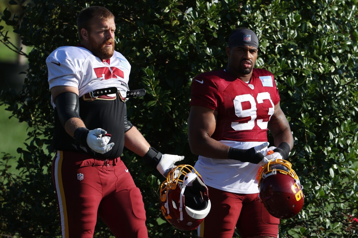 Washington Commanders Face Jacksonville Jaguars OL Brandon Scherff For First  Time Sunday - Sports Illustrated Washington Football News, Analysis and More