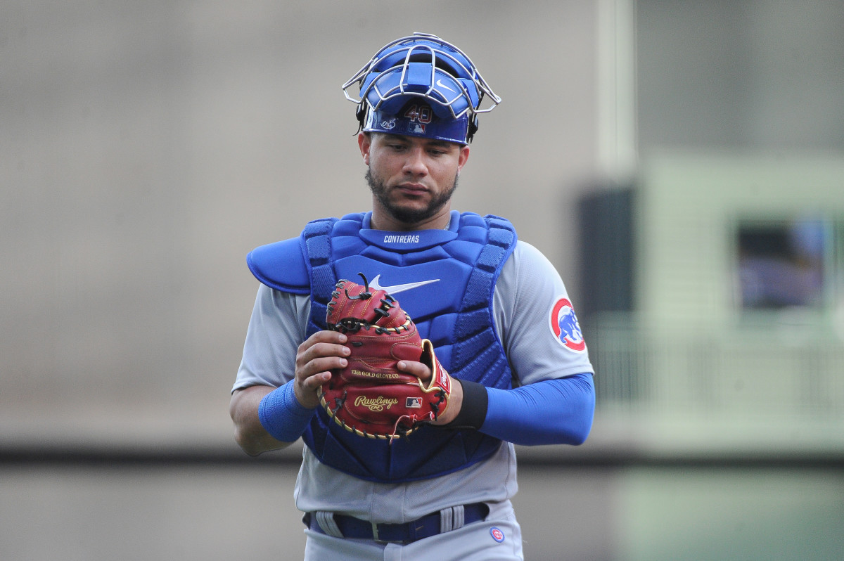 Willson Contreras suffers injury during 'Field of Dreams' game