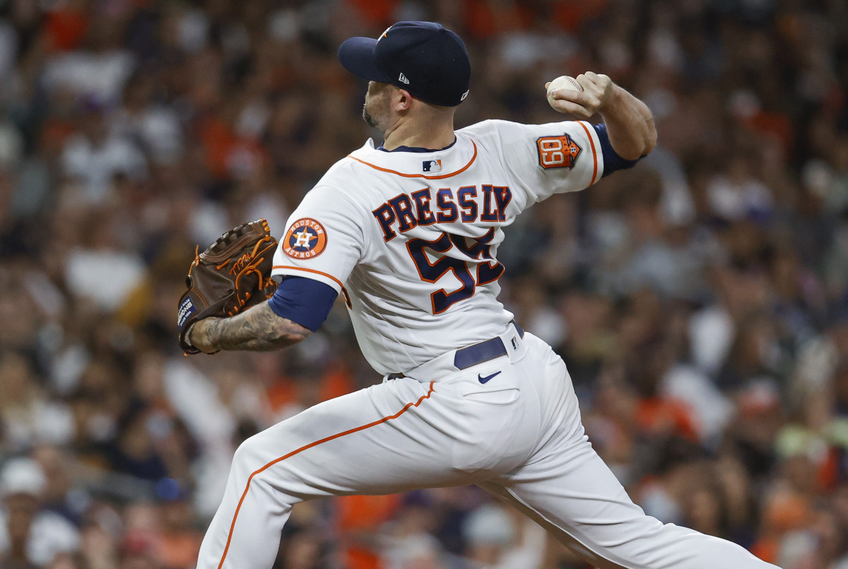 Houston Astros Closer Ryan Pressly Not Ready to Return from Injured