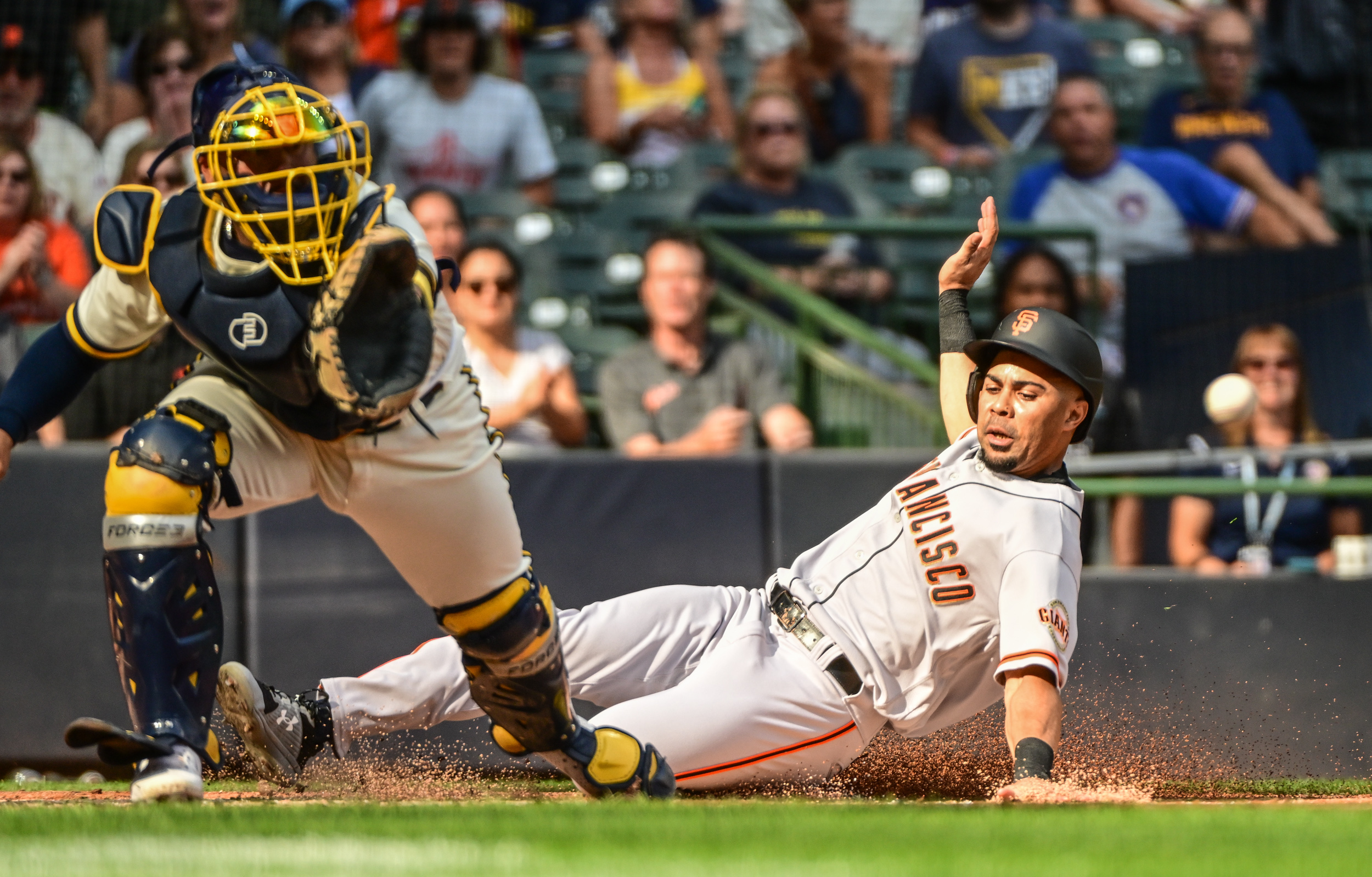 Giants overcome Corbin Burnes' dominance with two late monster home runs –  KNBR