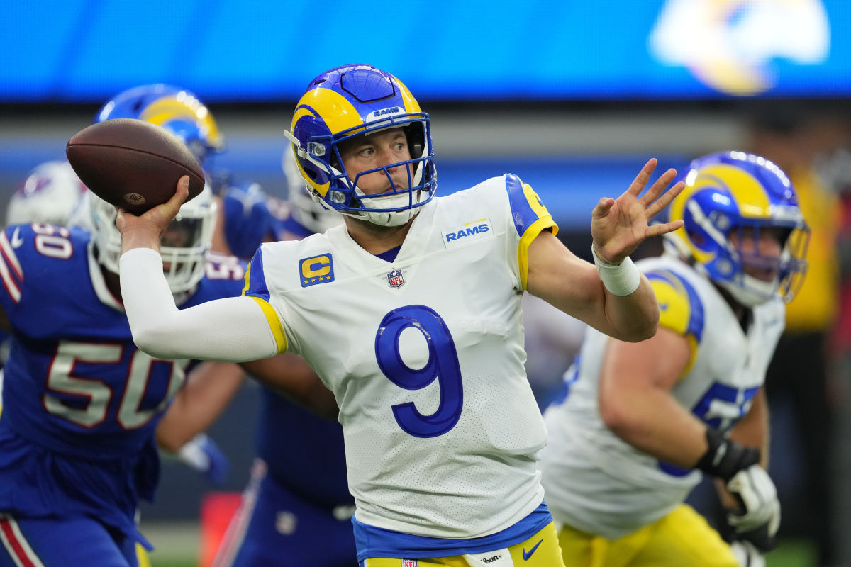 WATCH: LA Rams QB Matthew Stafford Throws His First Touchdown Pass Of ...