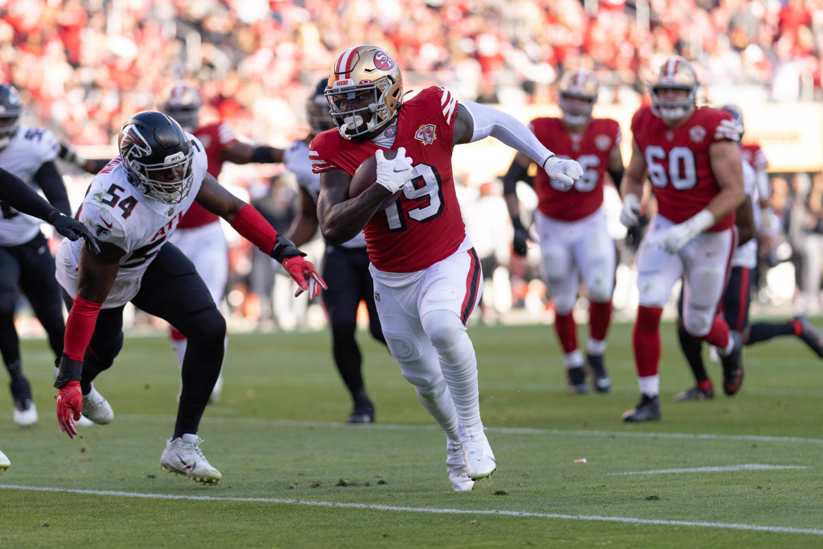 Will 49ers Deebo Samuel Have Over/Under 1,250.5 Rushing/Receiving Yards