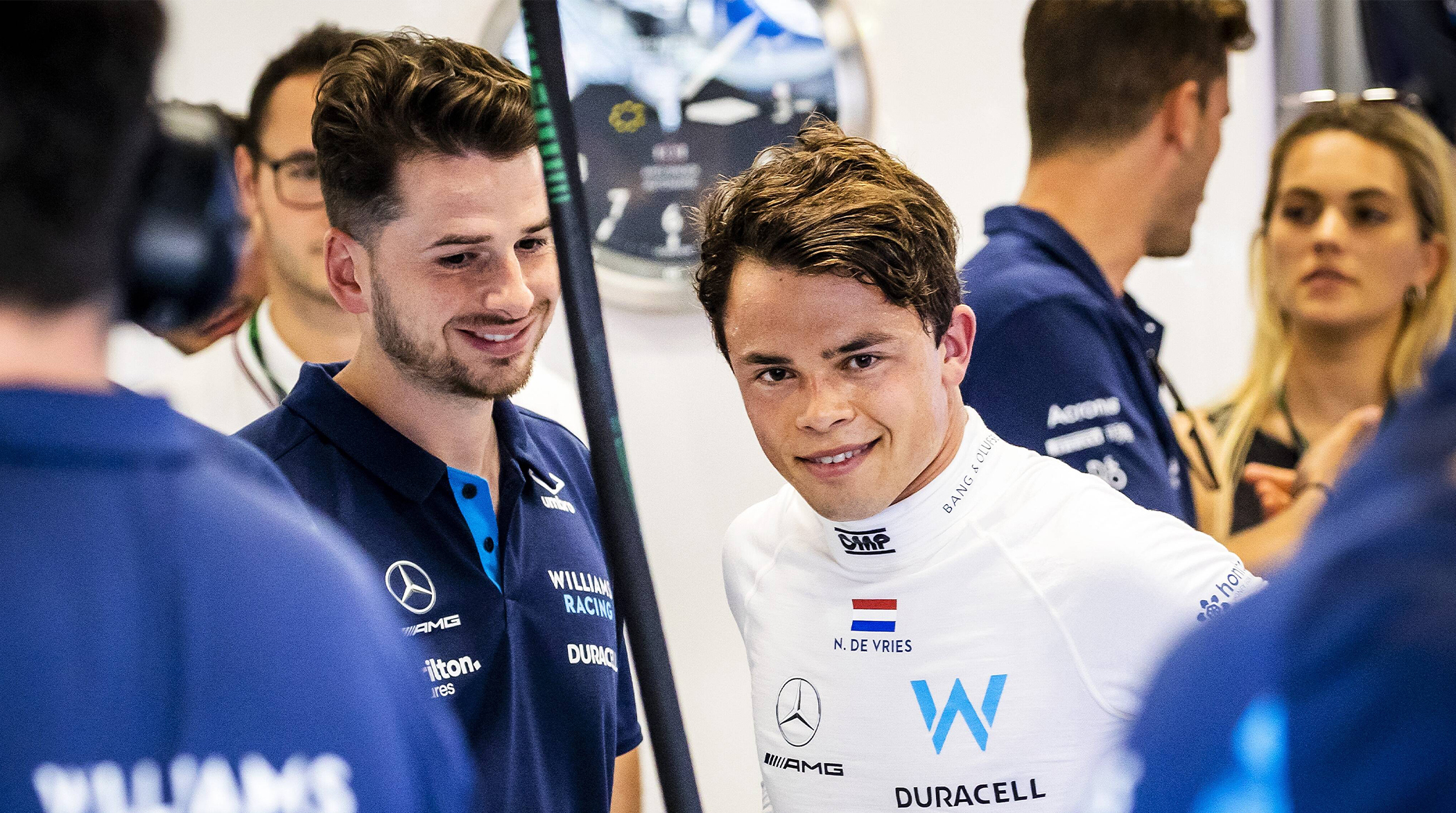 De Vries learned of Williams F1 call up during coffee break