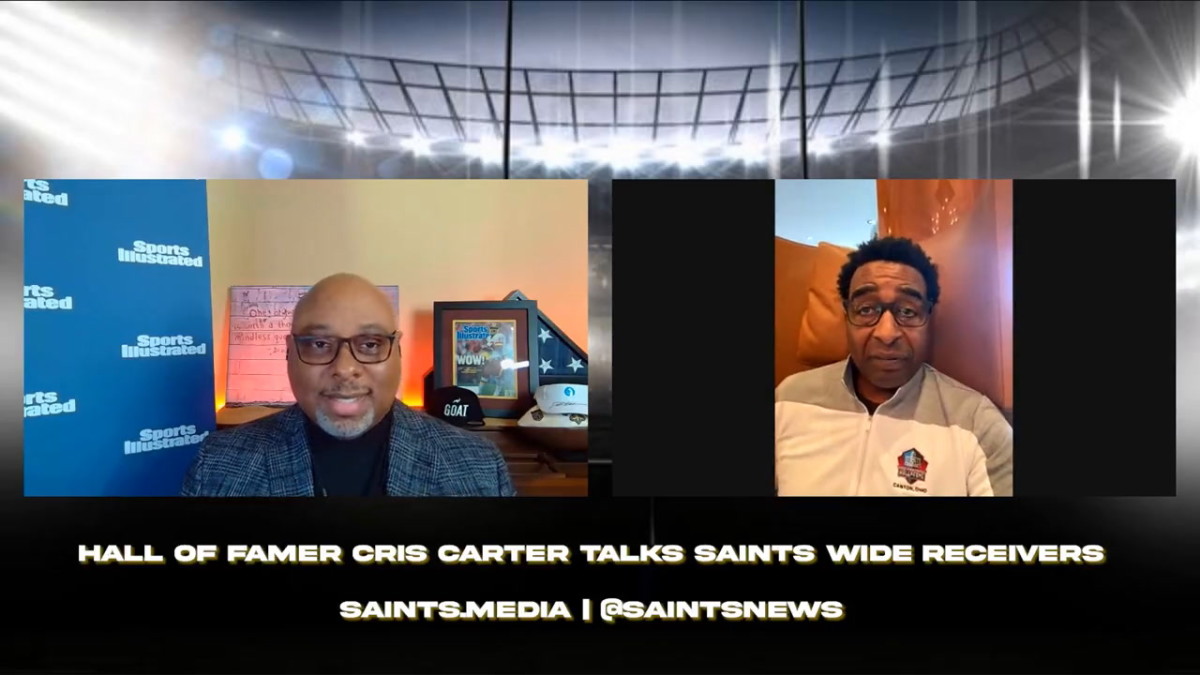 Hall of Famer Cris Carter Speaks On Saints Wide Receivers Michael
