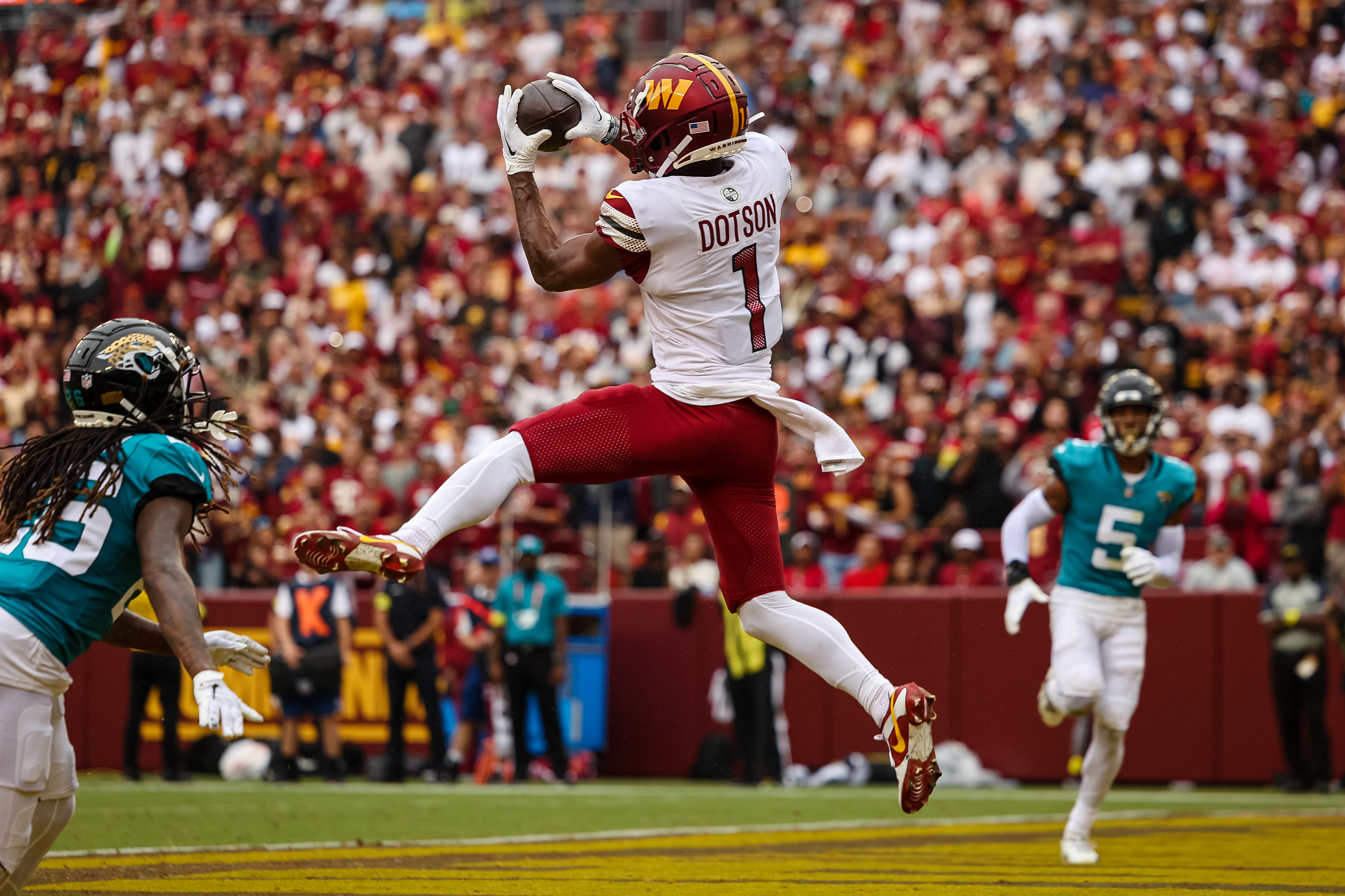 Washington Commanders WR Jahan Dotson Plays Hero in NFL Debut