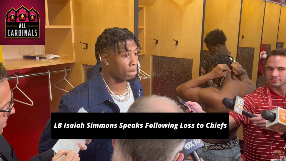 Arizona Cardinals' Isaiah Simmons called out for lack of effort vs. Kansas  City Chiefs