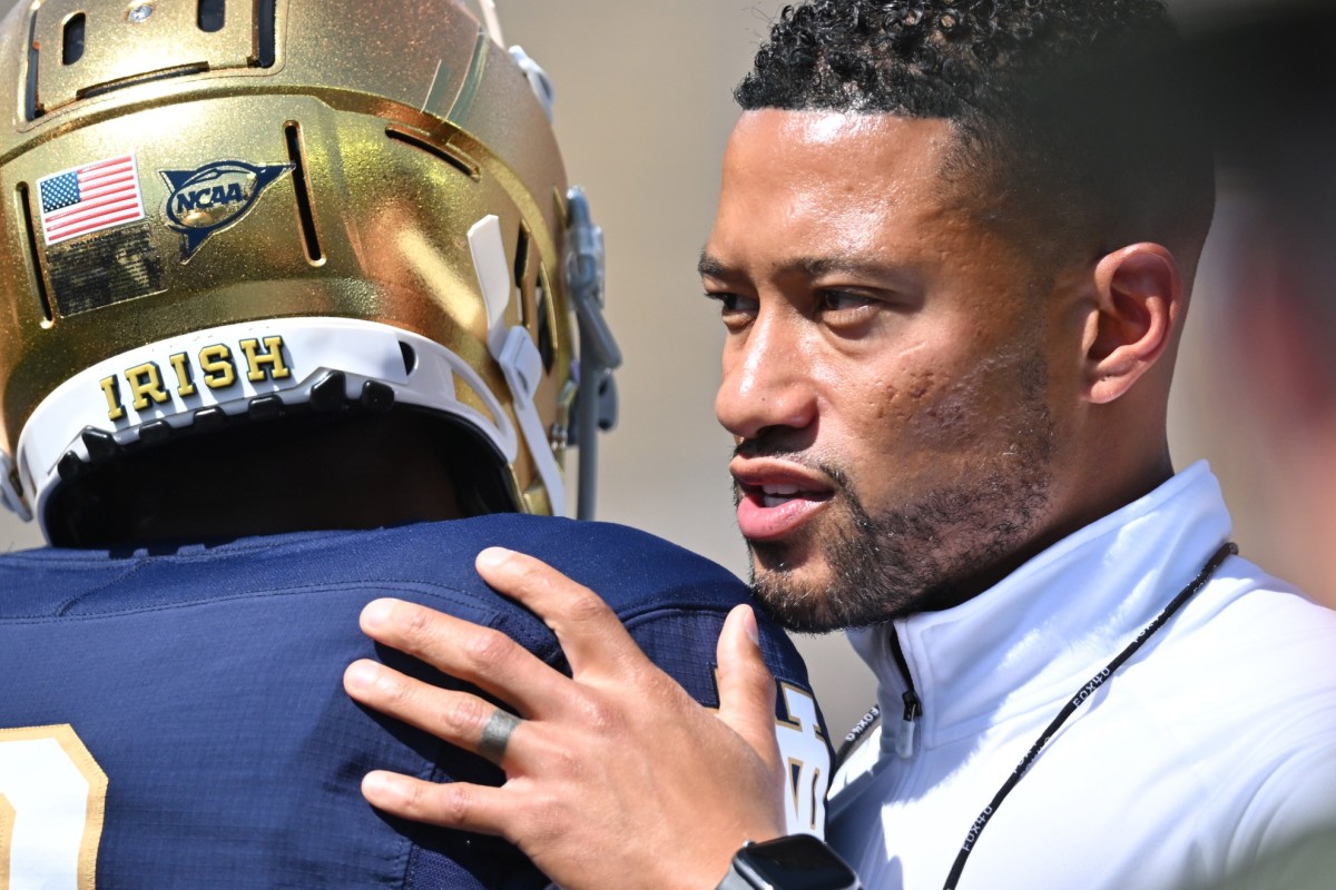 Video Of Notre Dame Coach Marcus Freemans Monday Press Conference