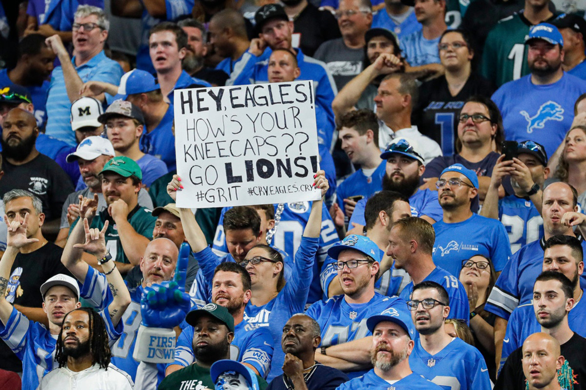 The Lions have sold out season tickets at Ford Field for 2023