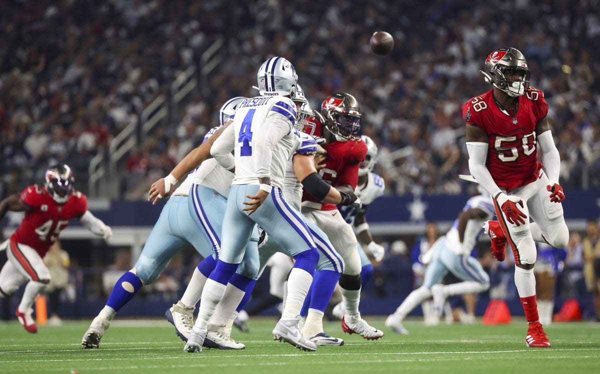 This Belongs to the Defense!' Dak Prescott Reacts to Dallas Cowboys' 40-0  Domination at New York Giants: Live Game Log - FanNation Dallas Cowboys  News, Analysis and More