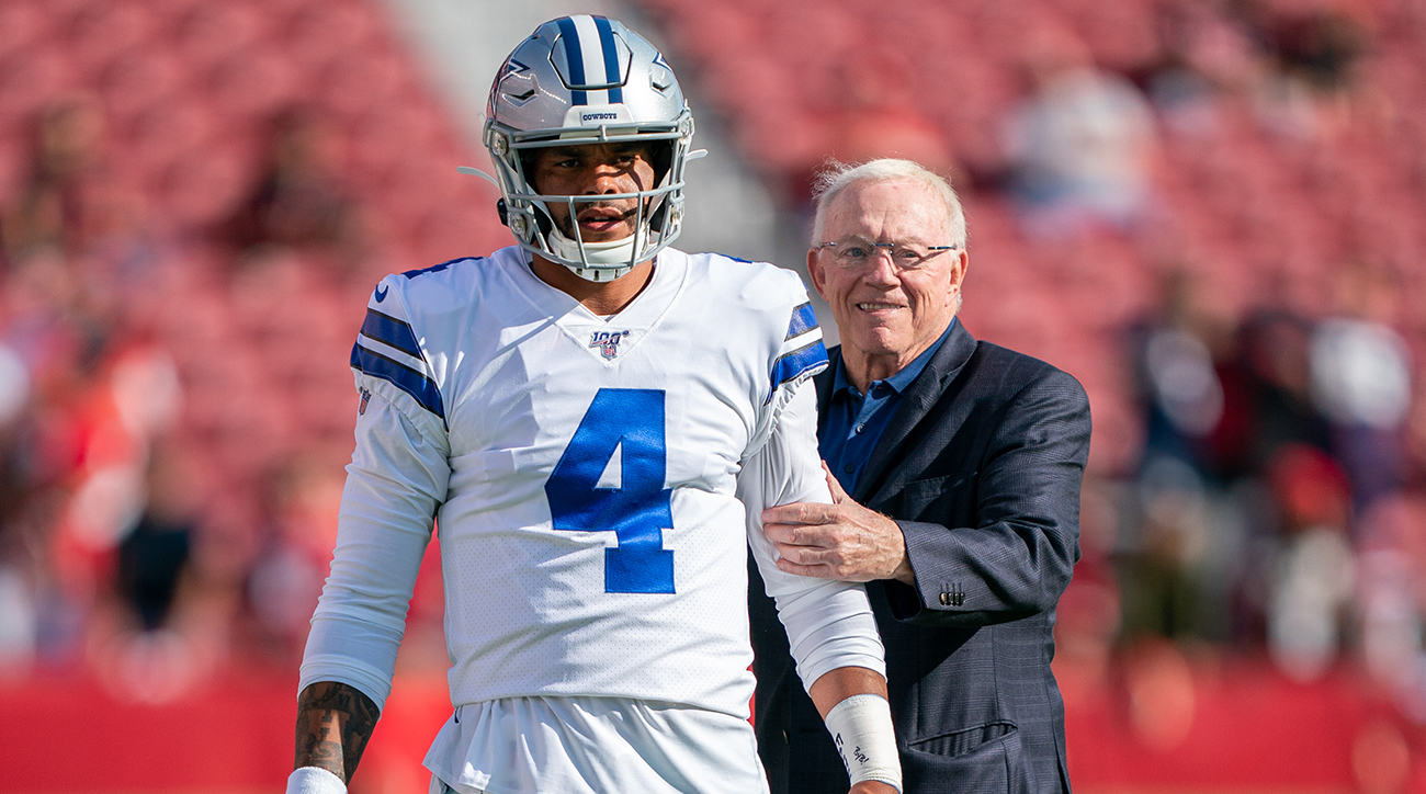 Dallas Cowboys QB Dak Prescott addresses Jerry Jones 1957 photo