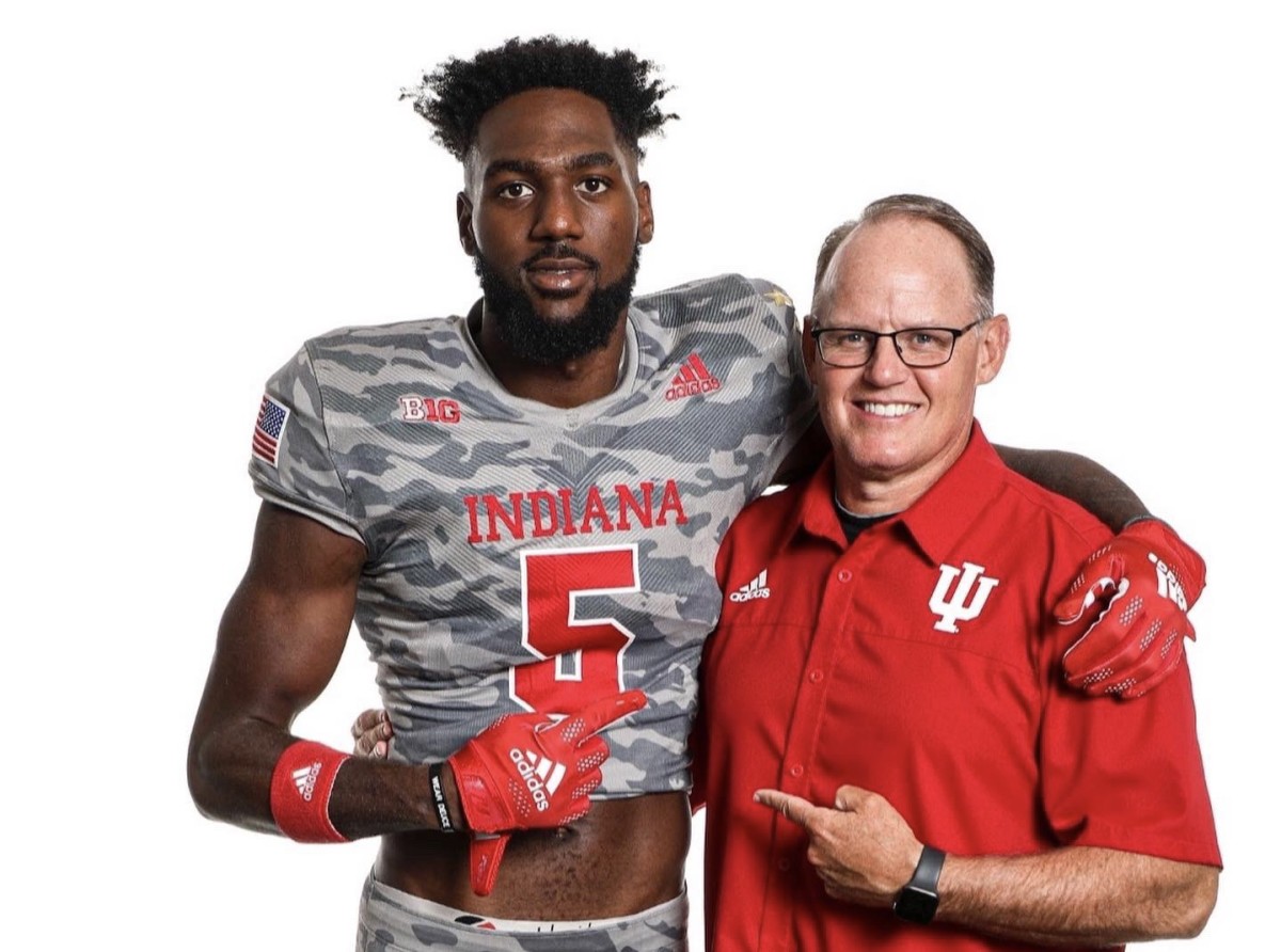 Wide Receiver Orlando Greenlow Commits to Indiana Football