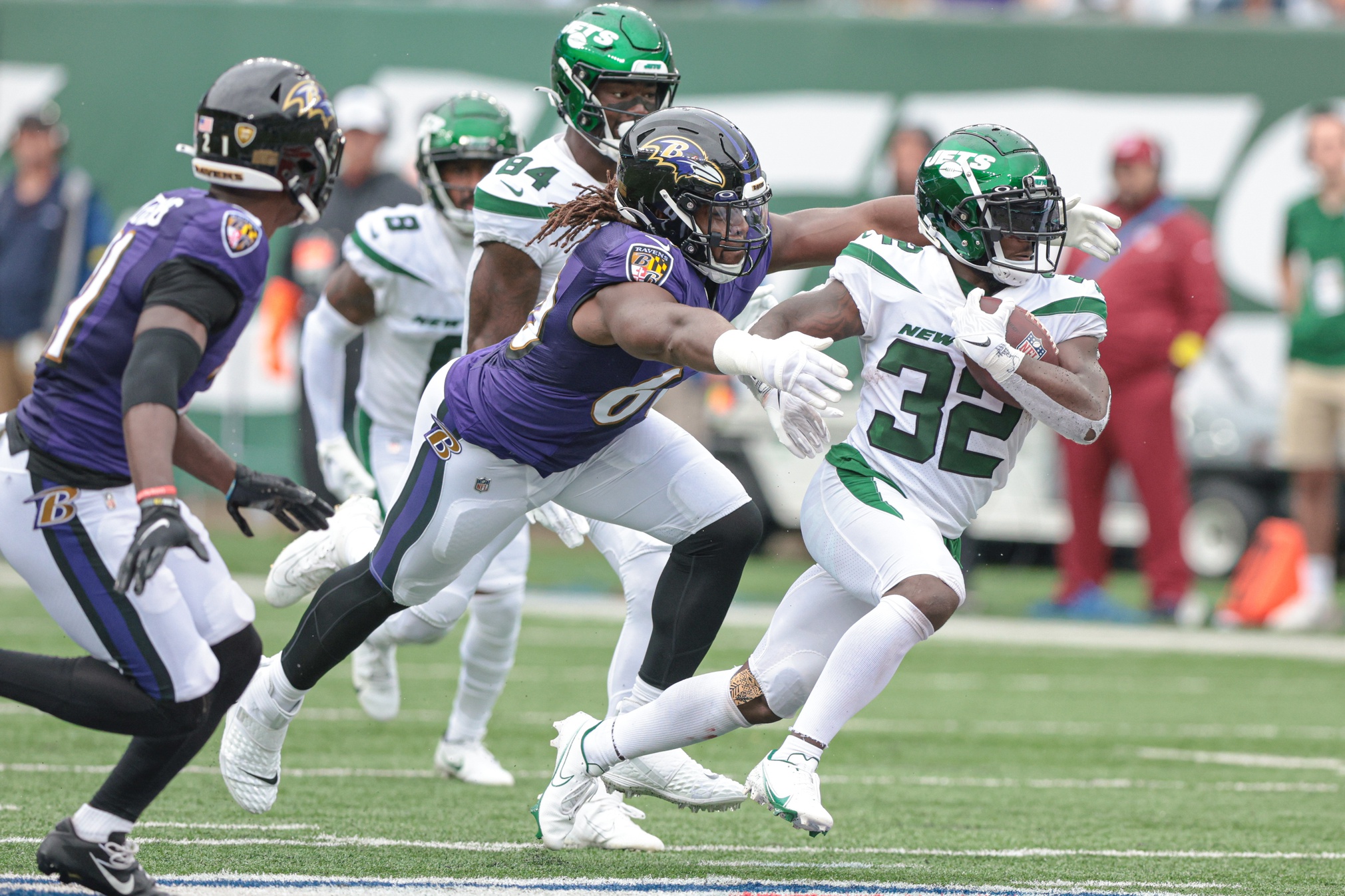 Jets-Ravens Game Recap  Green & White Struggle in 24-9 Opening-Day Loss