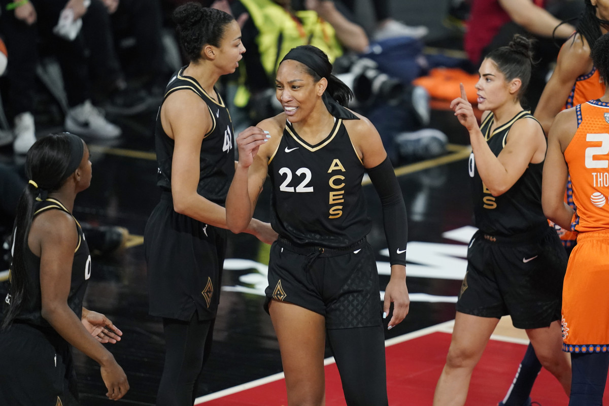 Aces push Sun to the brink in WNBA Finals Game 2 Sports Illustrated