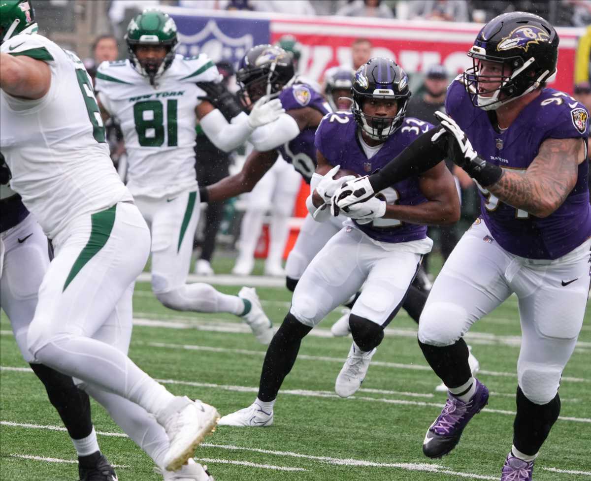 Ravens Offensive Line Dominating  Led by Rookie Tyler Linderbaum -  Sports Illustrated Baltimore Ravens News, Analysis and More