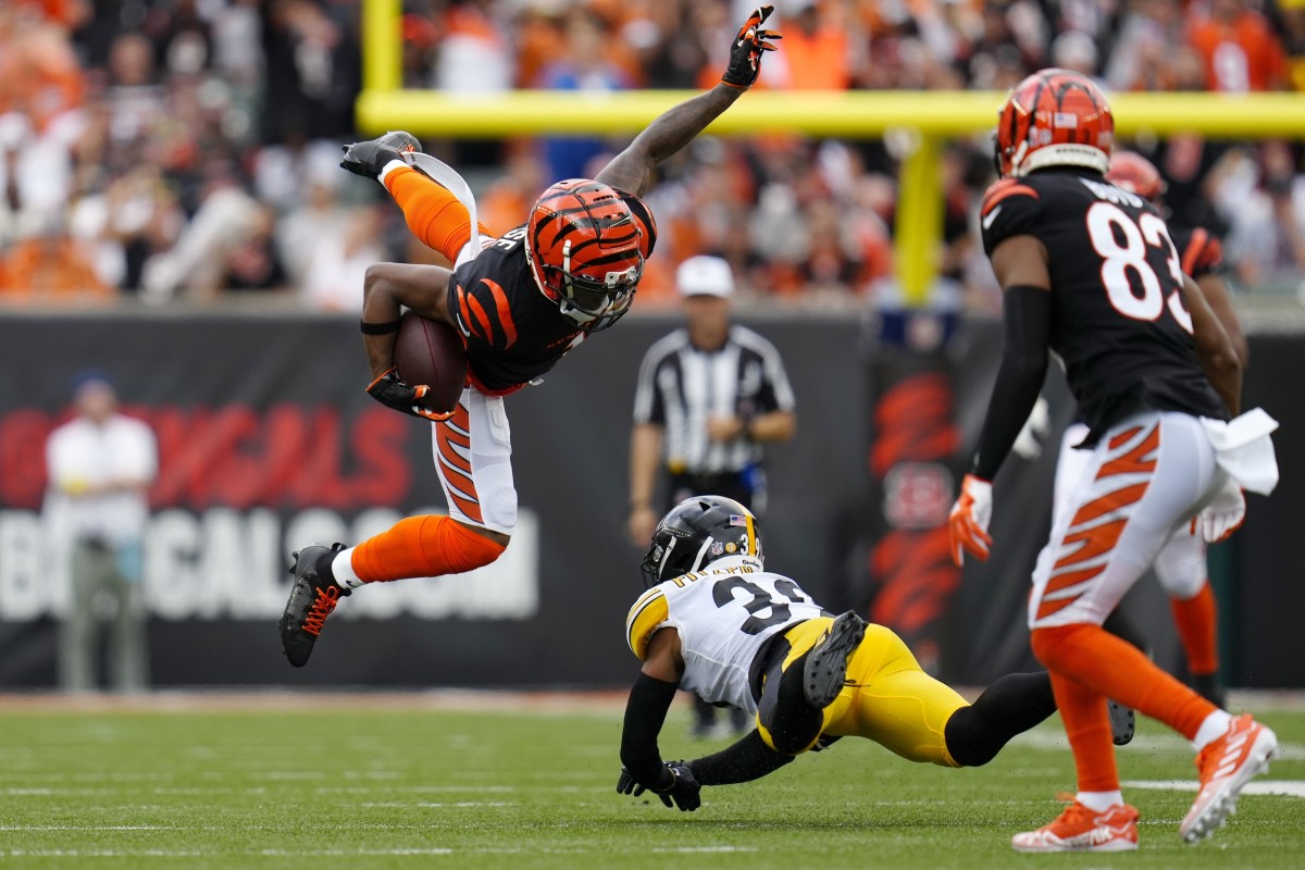 Cincinnati Bengals WR Ja'Marr Chase Comments on Viral Photo of Him