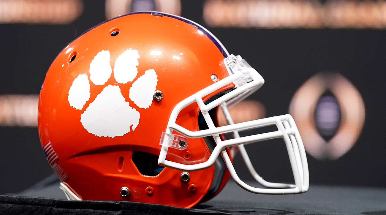 I saw a really WEIRD Clemson football helmet over the weekend.