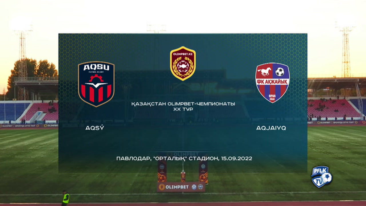 Kazakhstan Premier League: Aksu 1-0 FK Akzhayik - Soccer - OneFootball ...