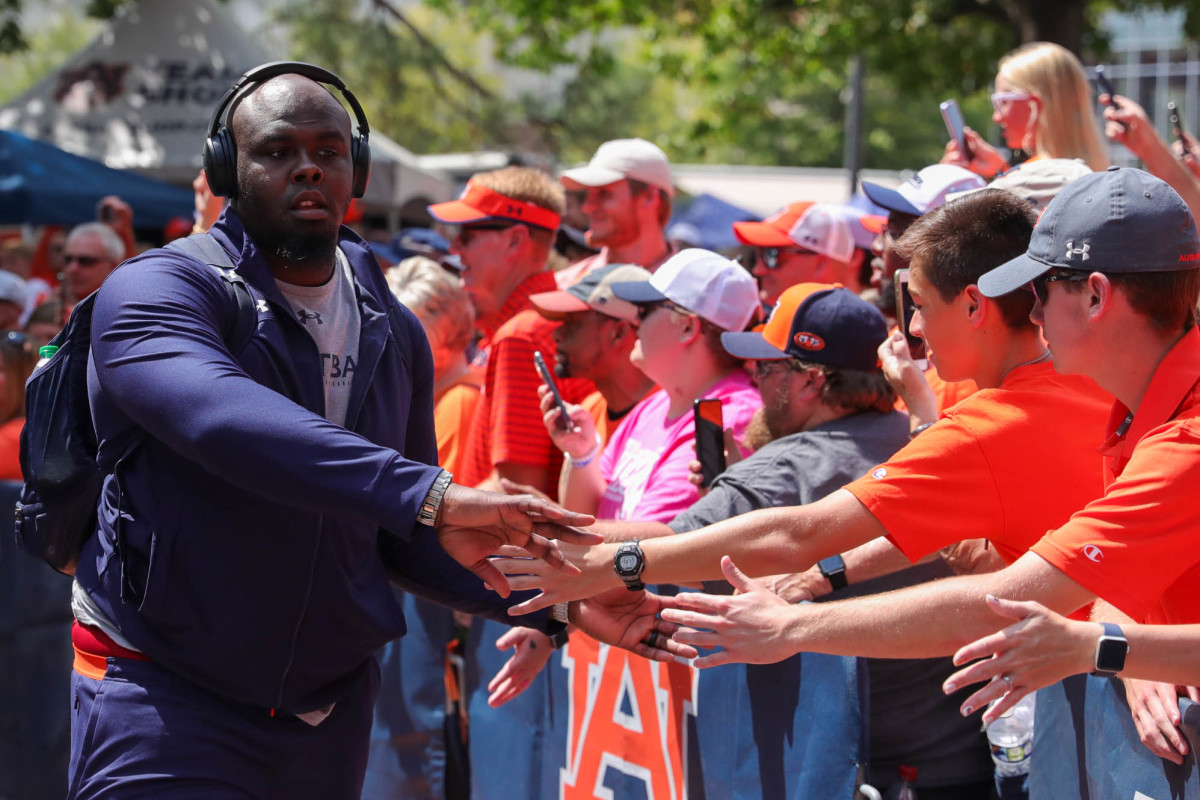 Tiger Walk on Saturday, Sept. 17, 2022.