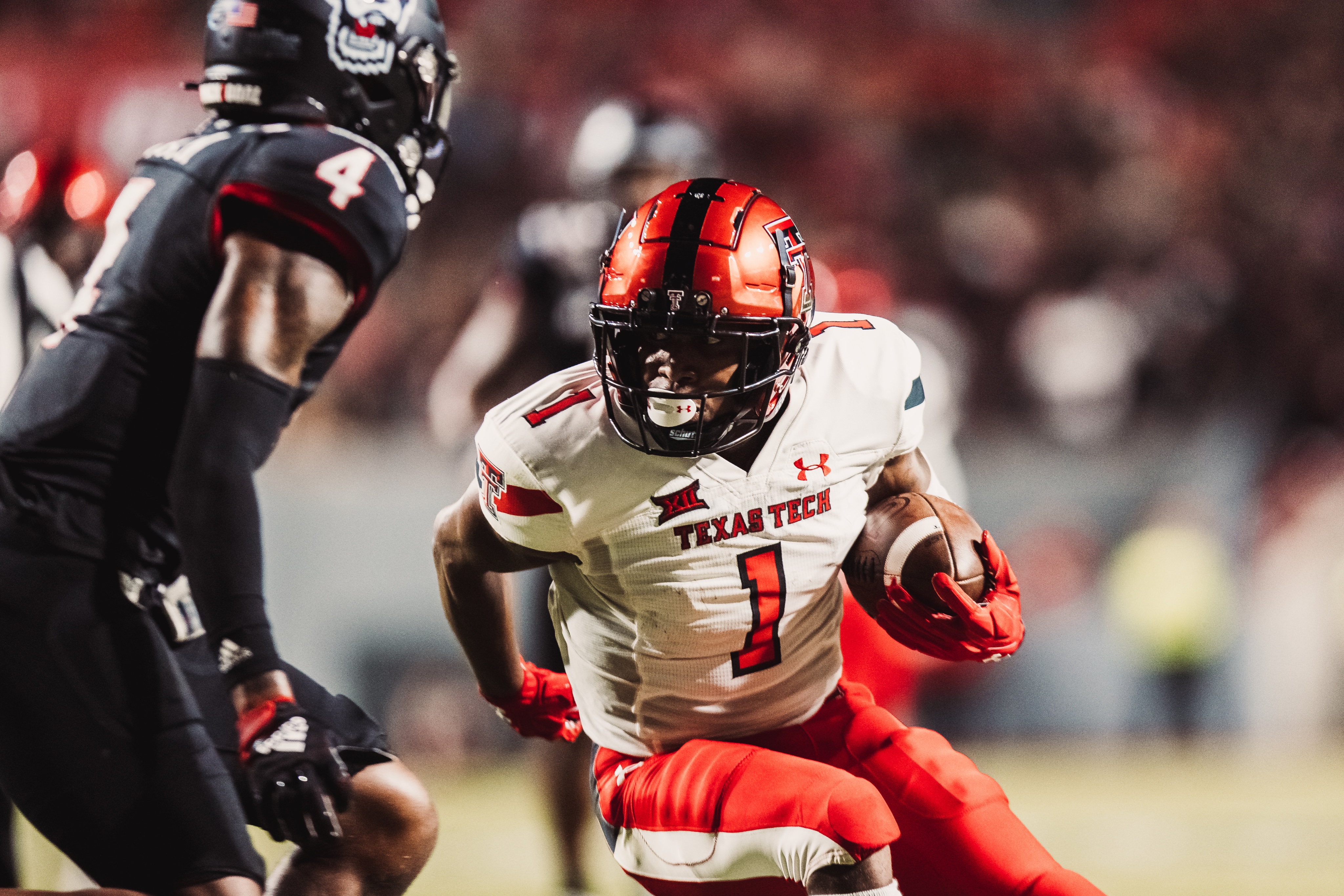 Texas Tech Red Raiders Team-Issued #0 Yellow Jersey from the Athletics  Program