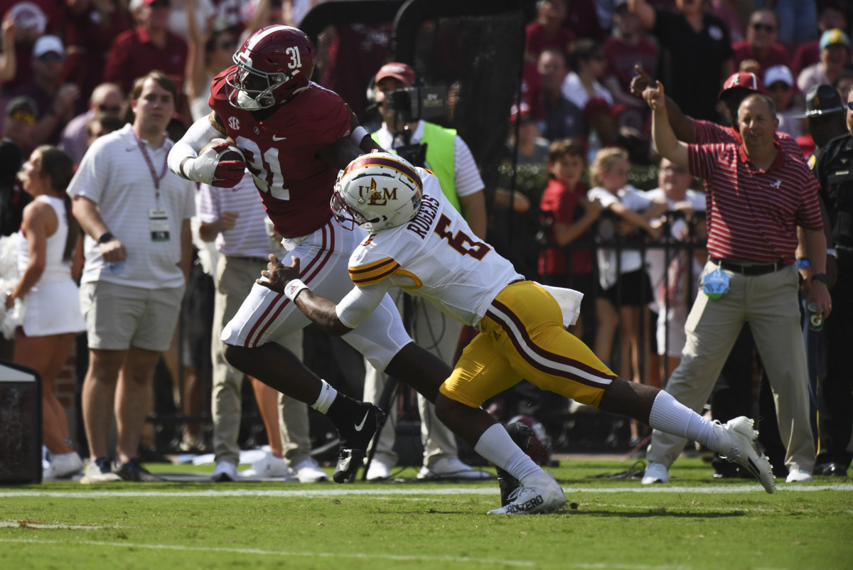 Alabama Football Reacts to Will Anderson’s Pick-Six