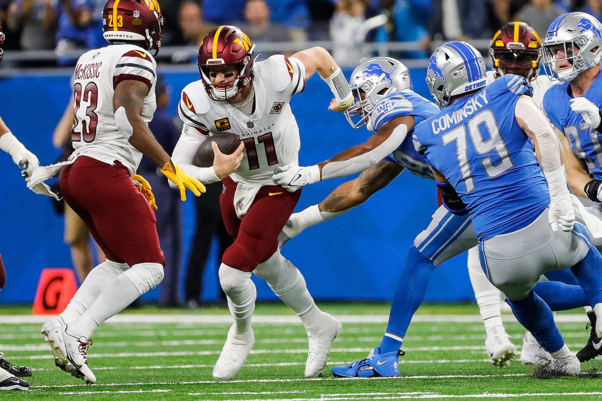 Washington Commanders Dig Hole Too Deep in Loss vs. Detroit Lions ...