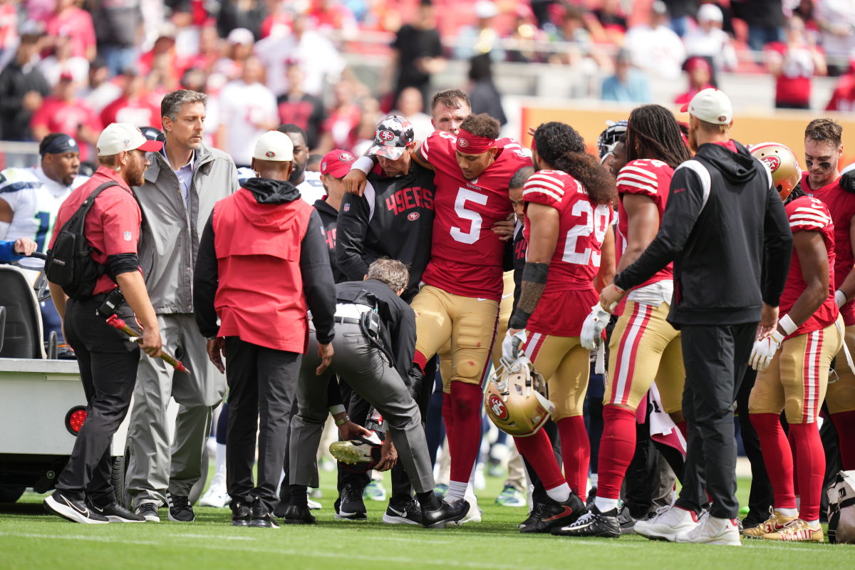 49ers QB Trey Lance out for season with broken ankle – The Denver Post