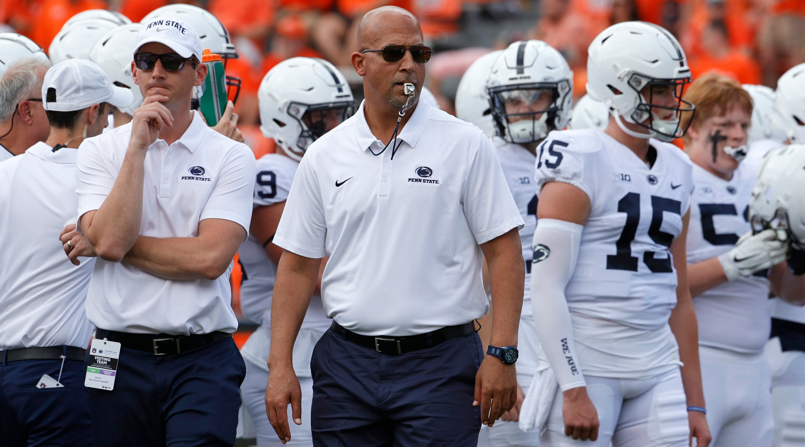 Penn State Coach James Franklin’s Dance Moves May Rival Mack Brown’s 