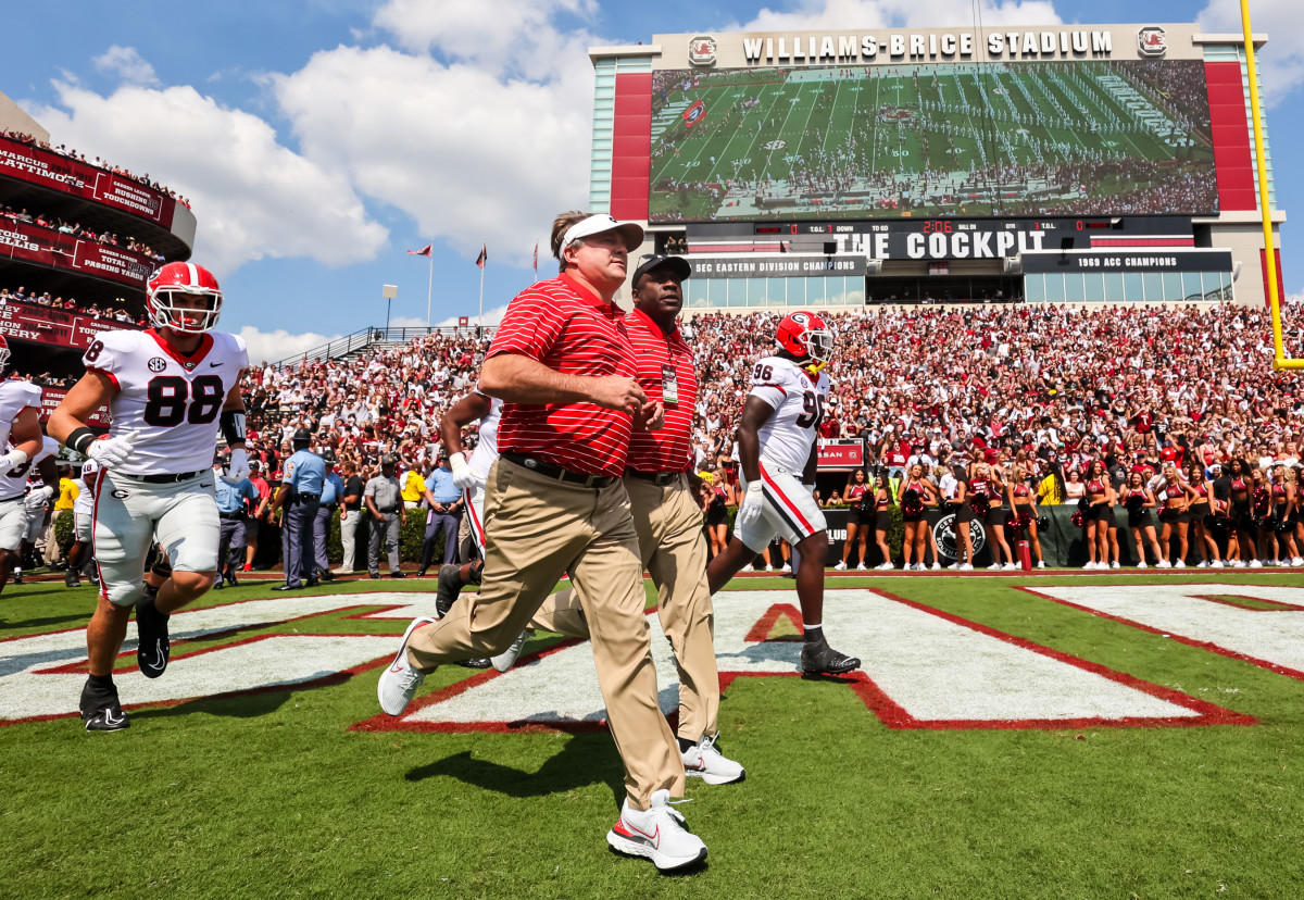 Kirby Smart on Jalen Carter, AD Mitchell injury status entering