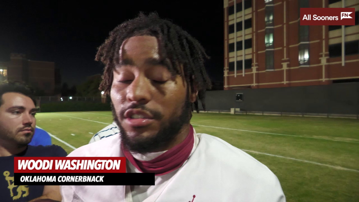 WATCH: Oklahoma CB Woodi Washington Interview - Sports Illustrated ...