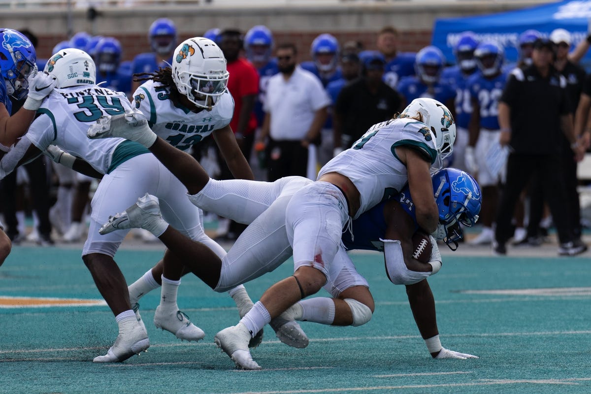 Highlights and Best Moments: Coastal Carolina 29-53 East Carolina in  Birmingham Bowl 2022