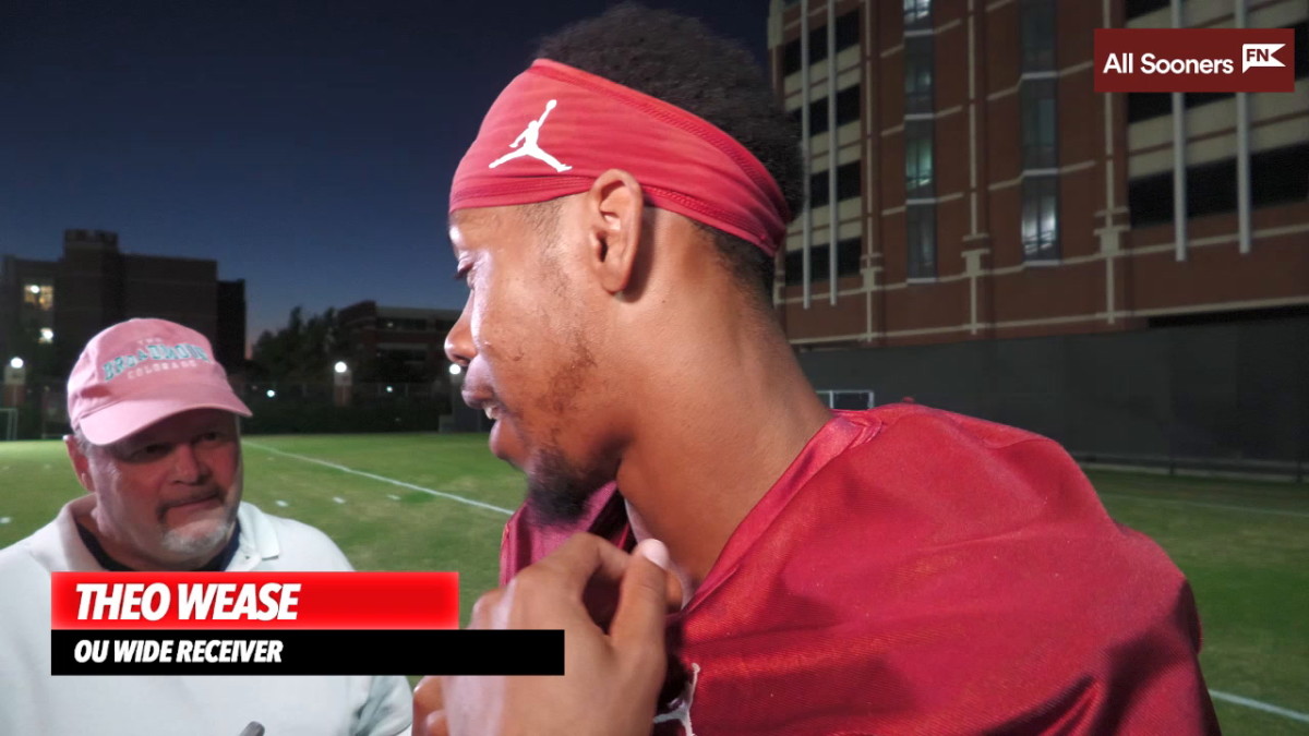 WATCH: Oklahoma WR Theo Wease Interview