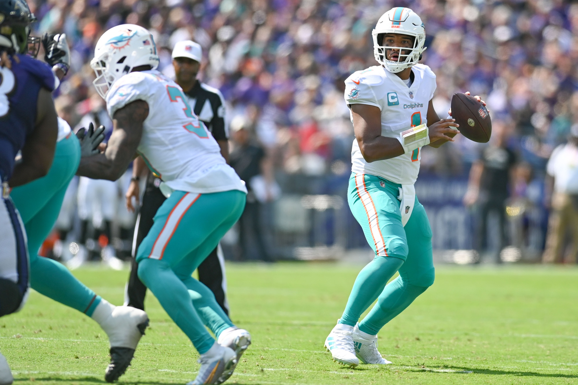 Prep For Miami Dolphins Quarterback Tua Tagovailoa’s Touchdown Throw ...