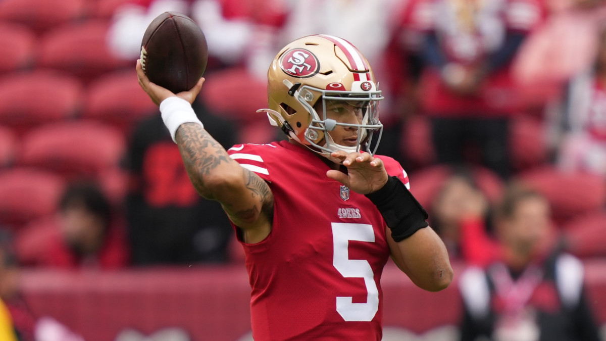 Source: 49ers mull options after Trey Lance loses QB2 battle - ABC7 San  Francisco