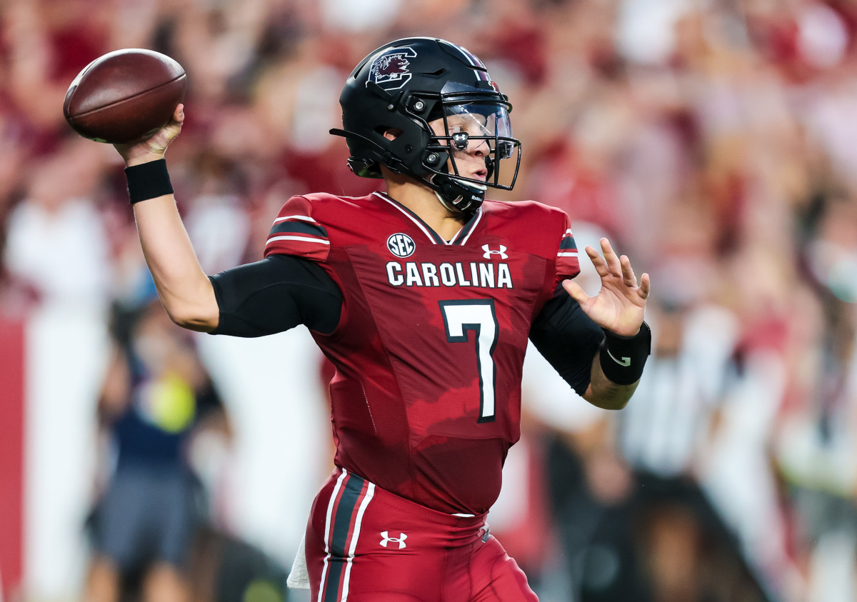 South Carolina Head Coach Shane Beamer Talks Spencer Rattler - Sports ...