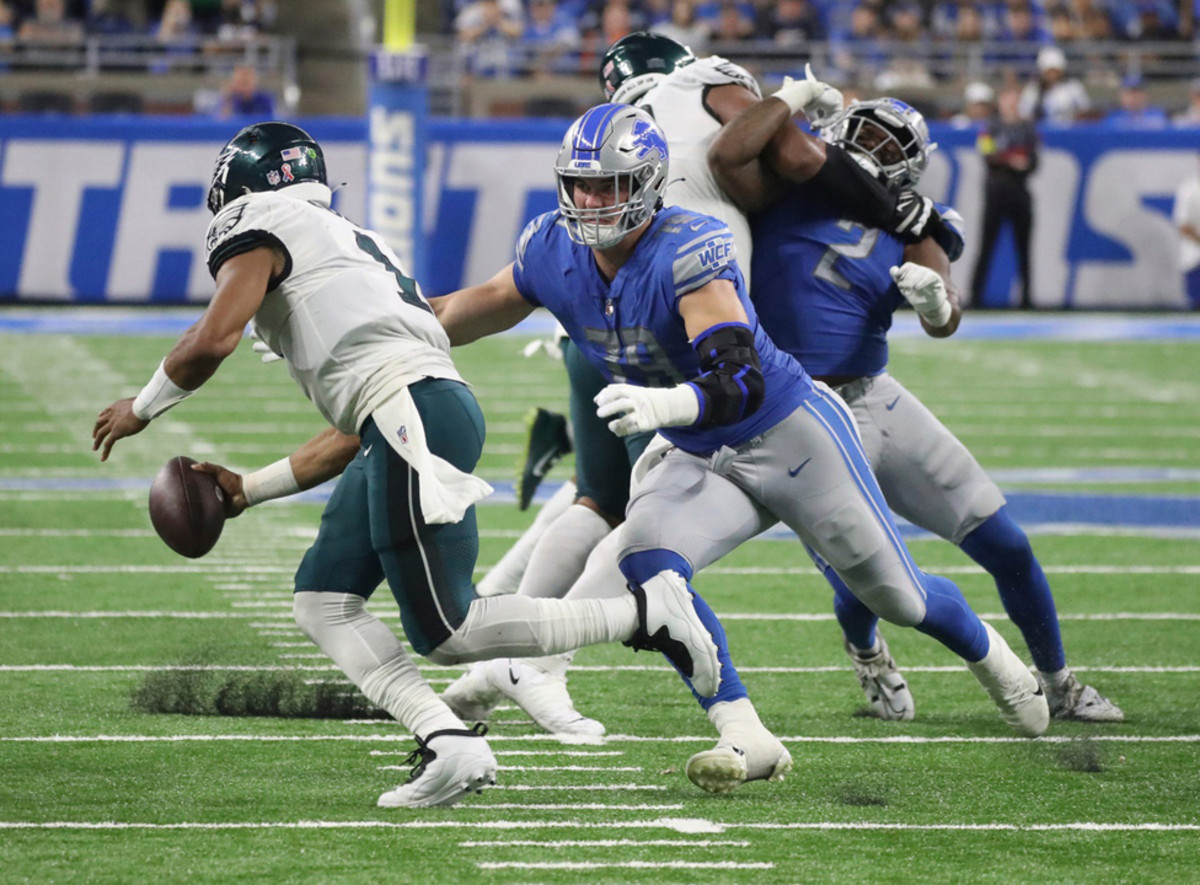 John Cominsky, Detroit Lions DI, NFL and PFF stats