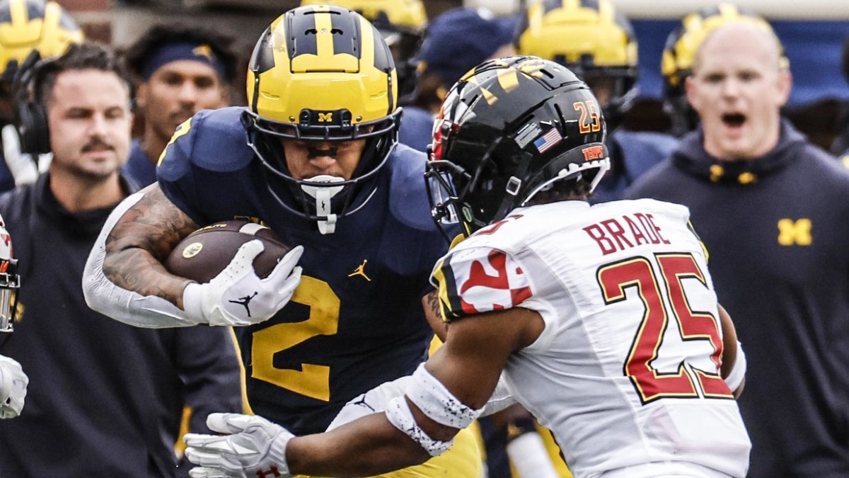 Blake Corum's Big Day Pushes Michigan Football Past Maryland - Sports ...