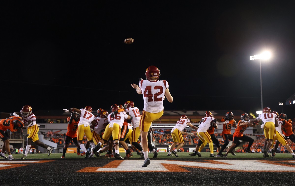 USC Trojans Oregon State football 202215