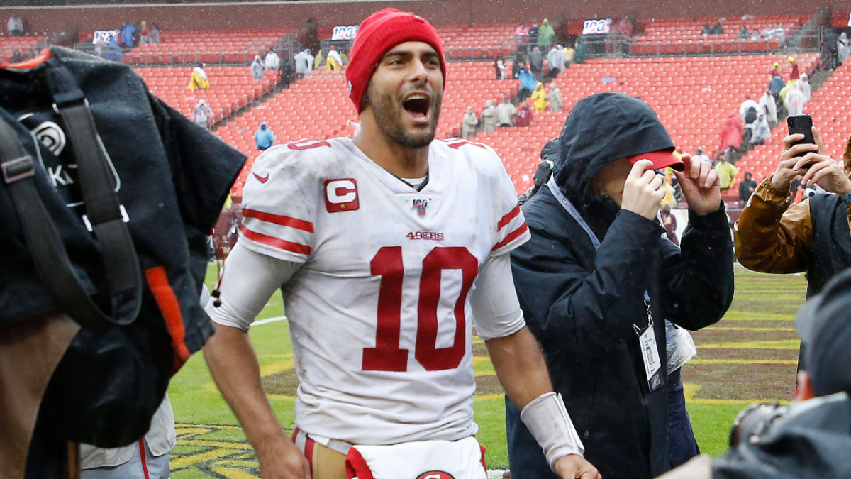 Niners QB Jimmy Garoppolo to Join Washington Commanders? Odds Say  -  Sports Illustrated Washington Football News, Analysis and More