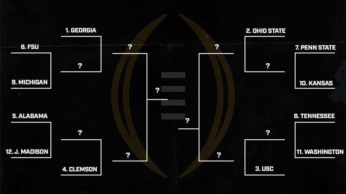College Football Playoff mock bracket: Our current 12-team list - Sports  Illustrated