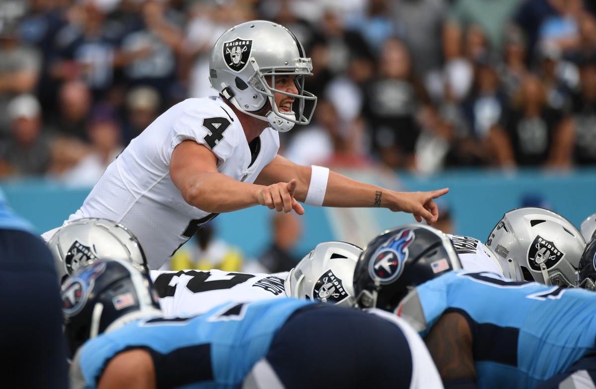 Raiders talk about 'urgency' after loss to Tennessee Titans