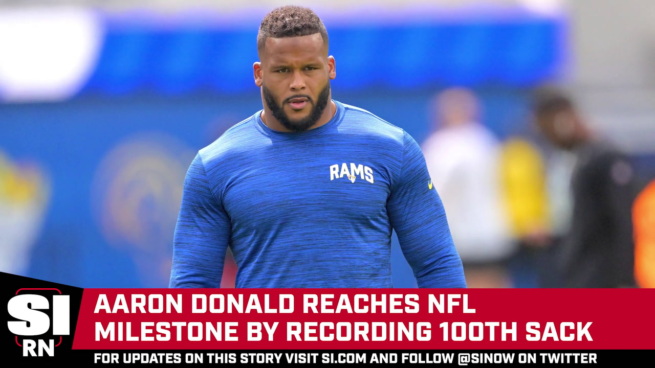 Aaron Donald Records 100 Sacks - Sports Illustrated All Hogs News, Analysis  and More