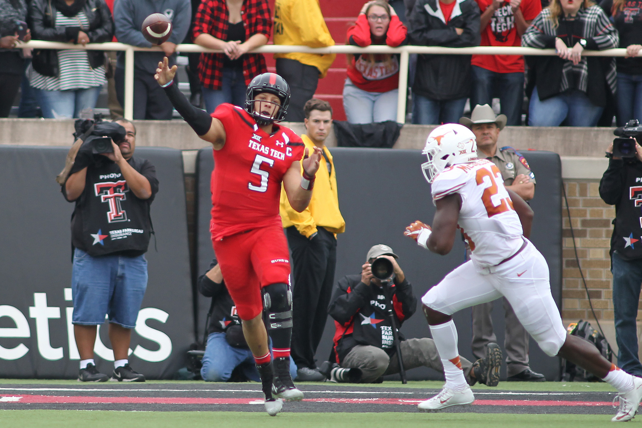 Patrick Mahomes Gets Inducted into Texas Tech's Hall of Fame