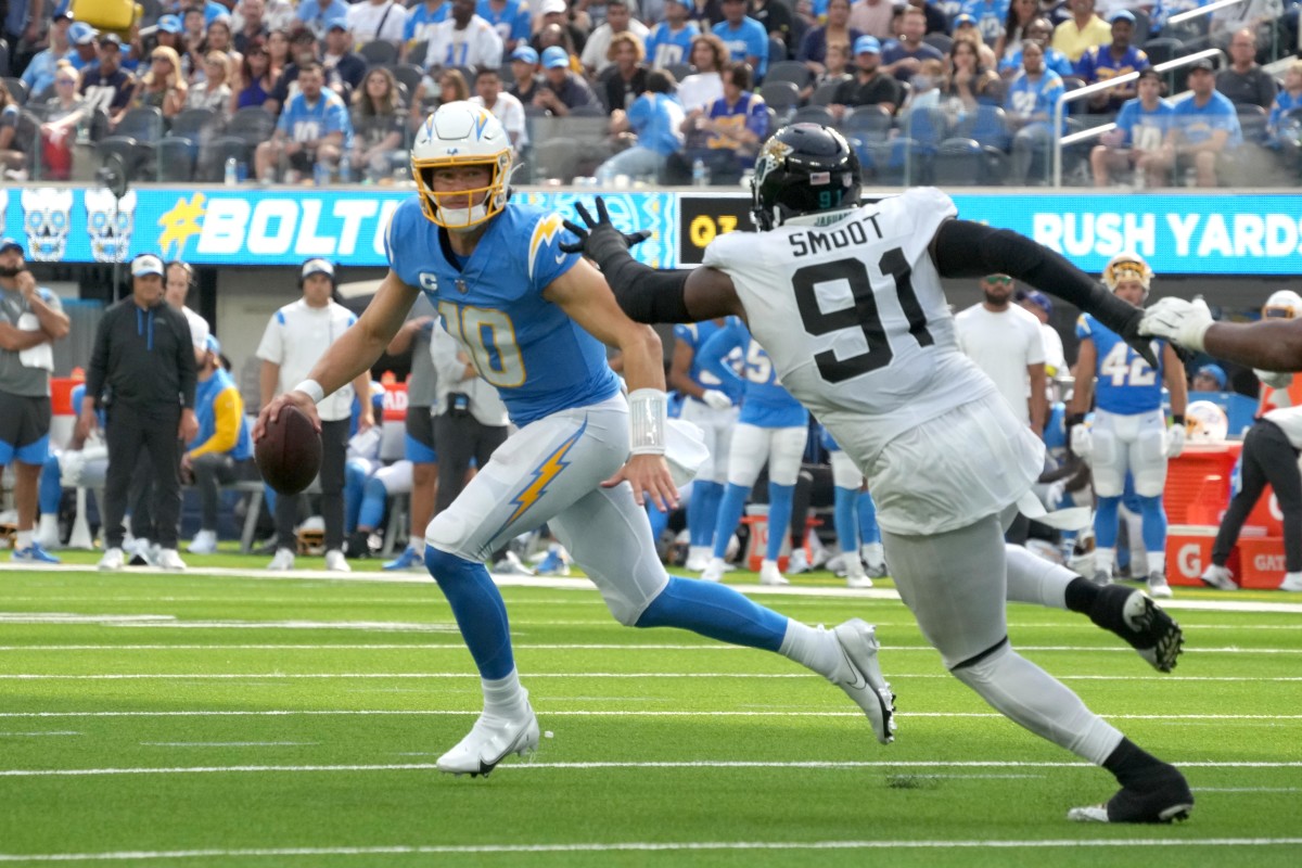 Chargers eager for rematch with Jaguars after Week 3 blowout loss