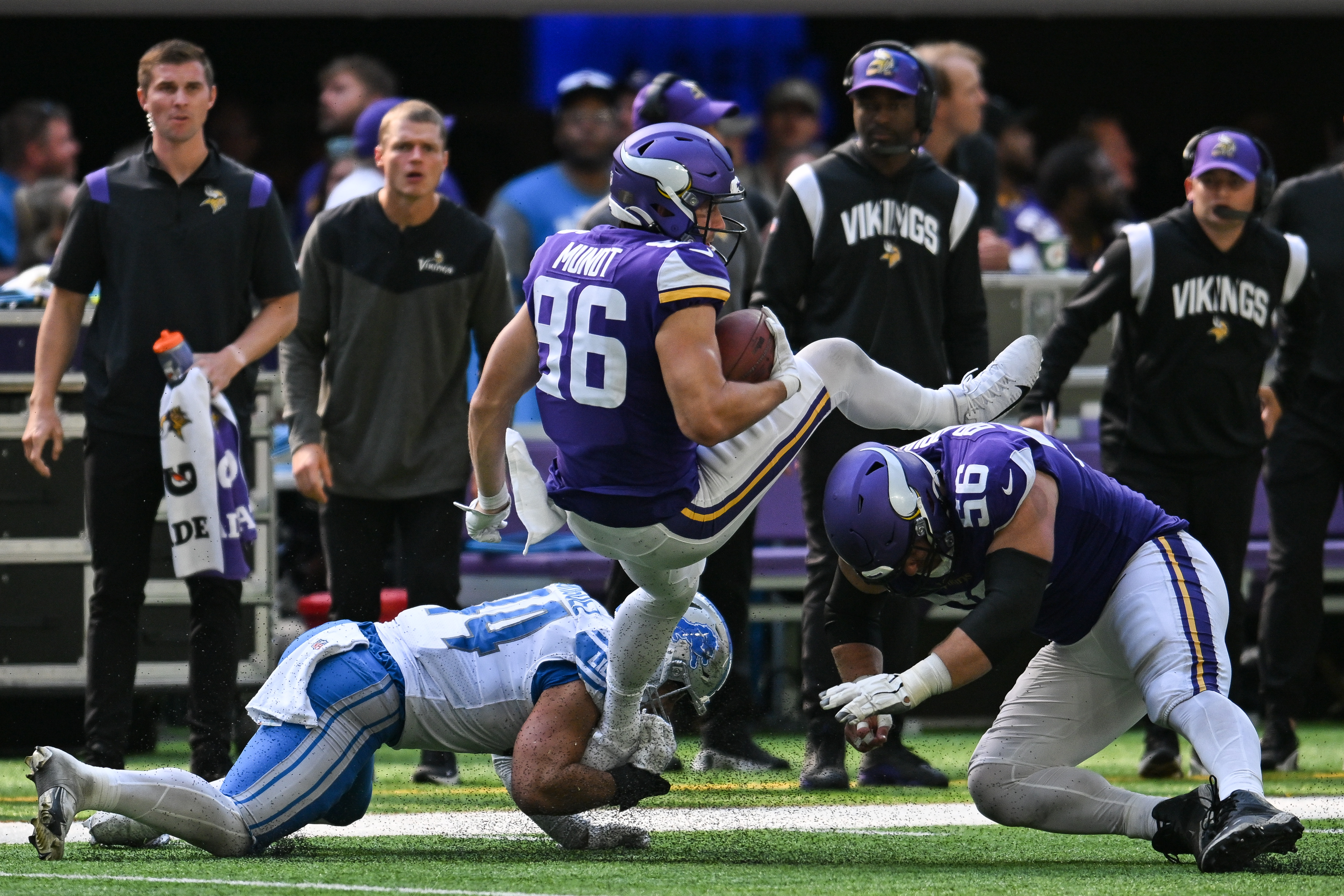 Vikings snap counts from 21-13 win vs. Panthers