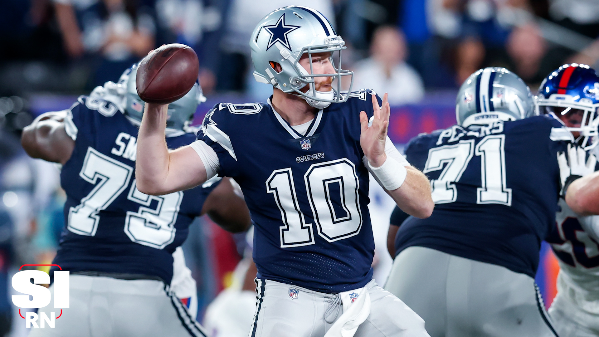 Back-up quarterback Cooper Rush, Dallas Cowboys hand New York Giants first  loss of the season