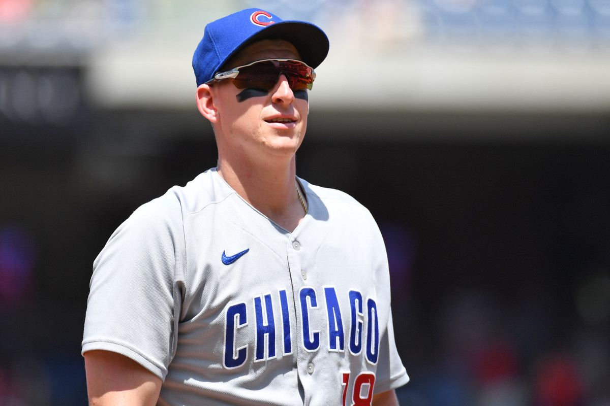 Cubs roster move: Frank Schwindel to injured list, Alfonso Rivas